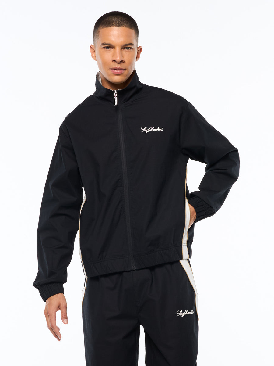 【Taka着用】SERGIO TACCHINI TRACK JACKET【90】 Fiamma Track Jacket-Black Beauty – Sergio Tacchini Europe