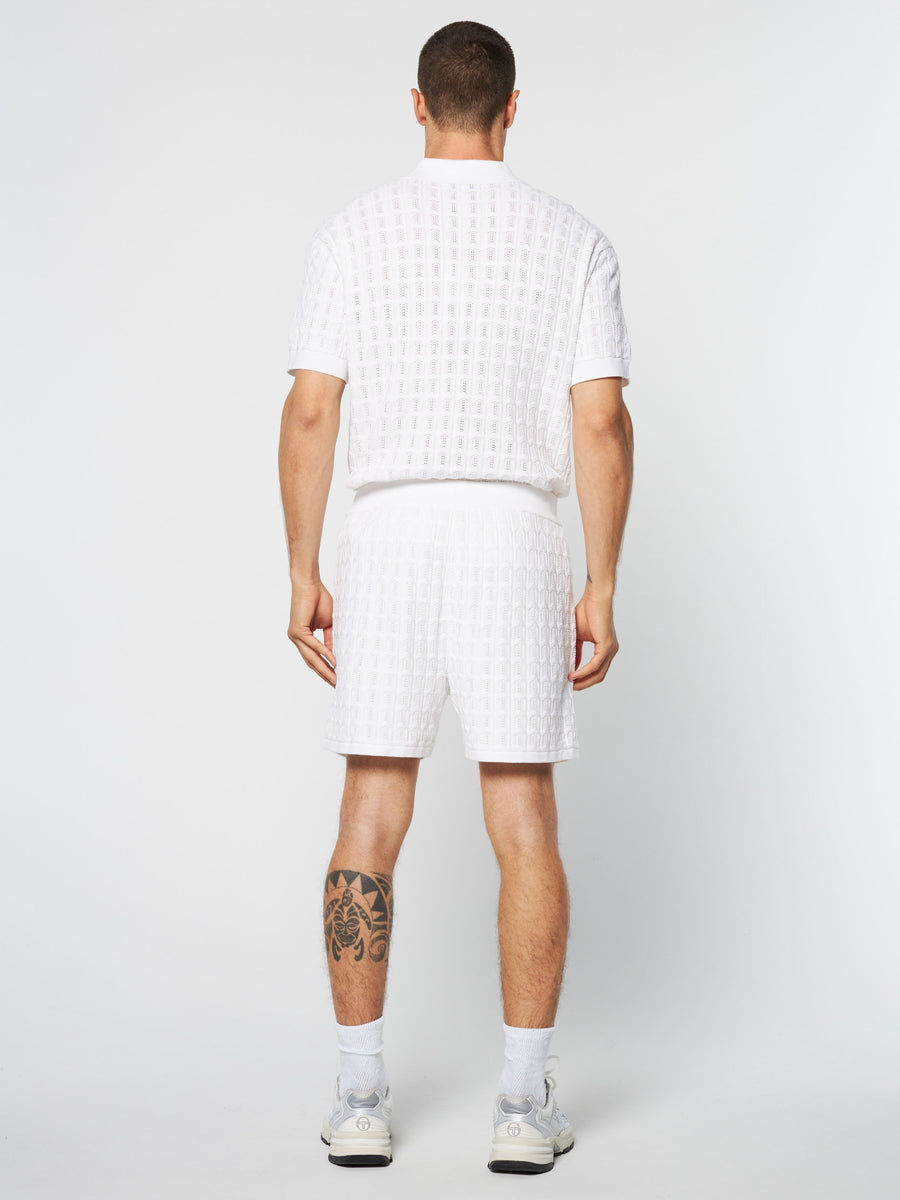 Ulivo Crochet Short- Brilliant White