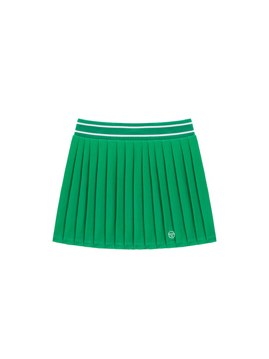 Pleated tennis skirt green best sale