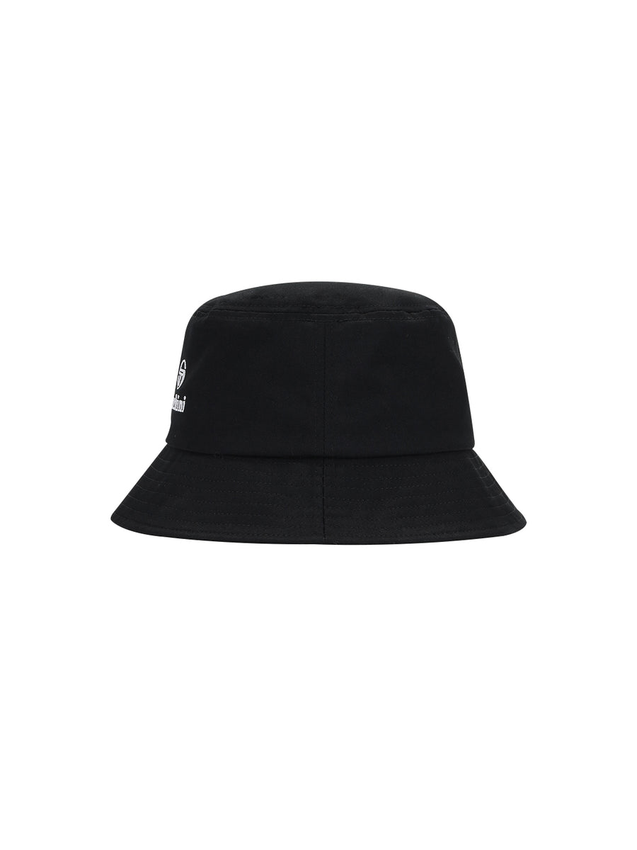 Plain black bucket hat online