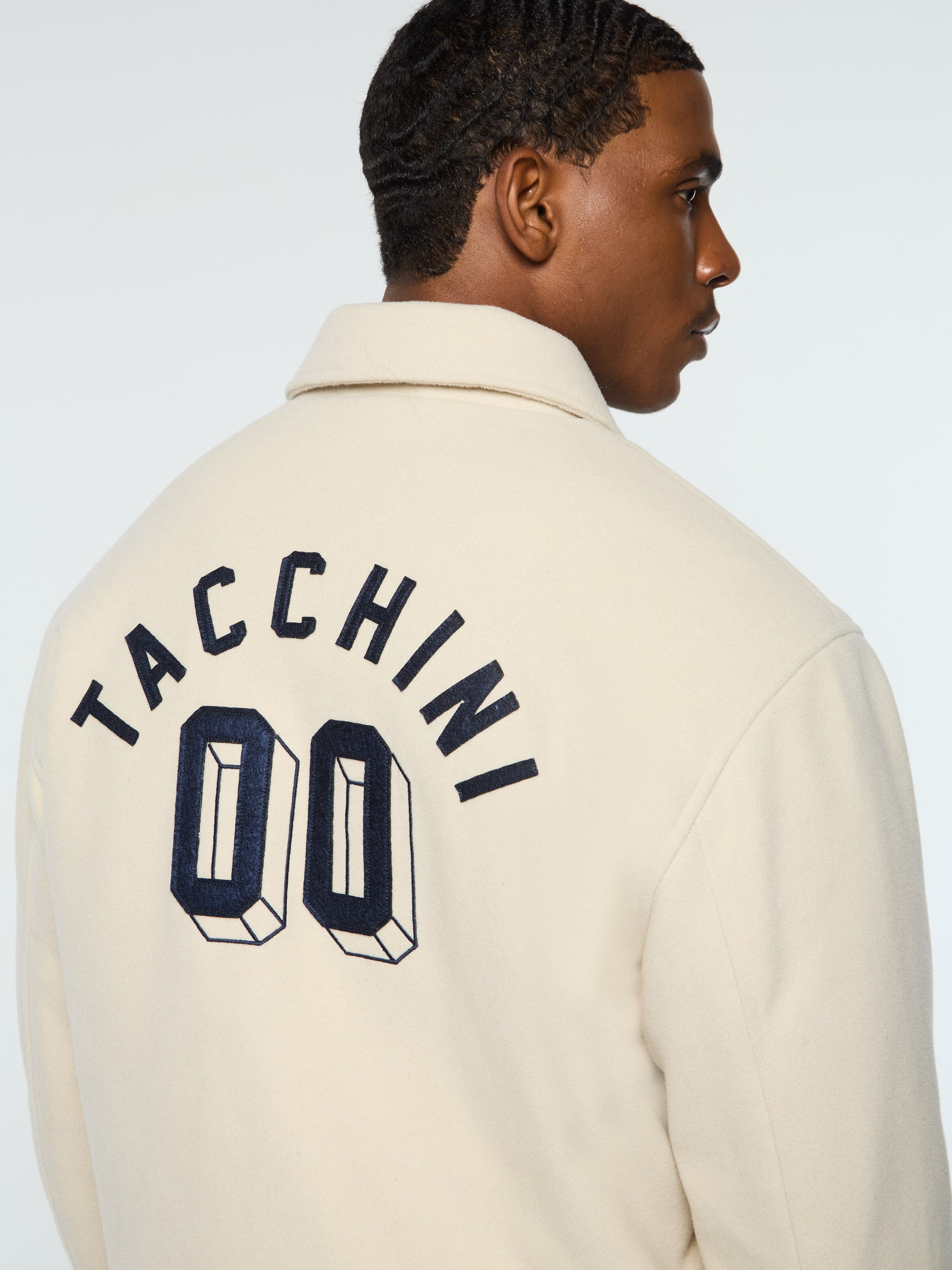 Borotra Varsity Jacket- Pelican – Sergio Tacchini Europe
