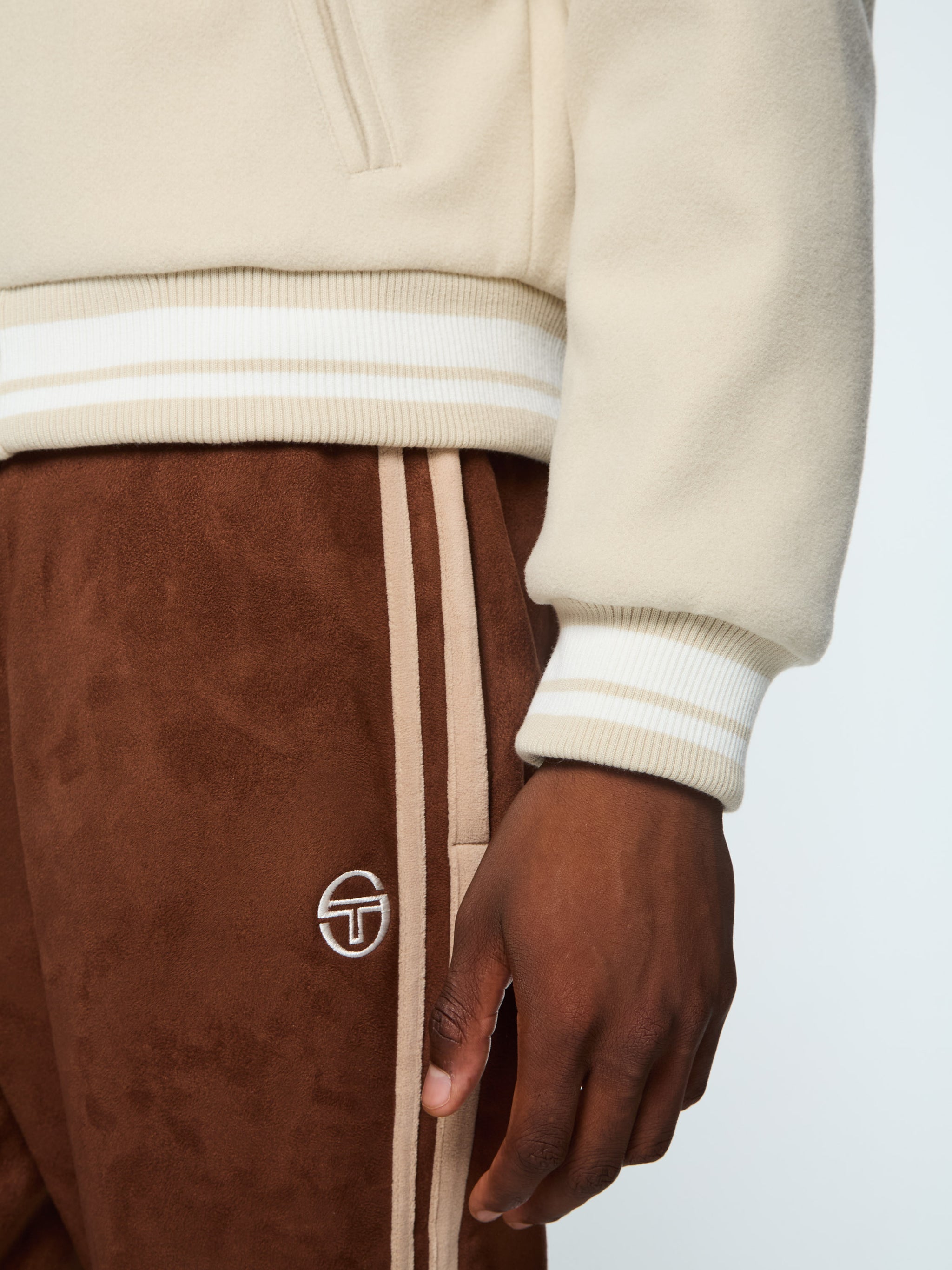 Borotra Varsity Jacket- Pelican – Sergio Tacchini Europe