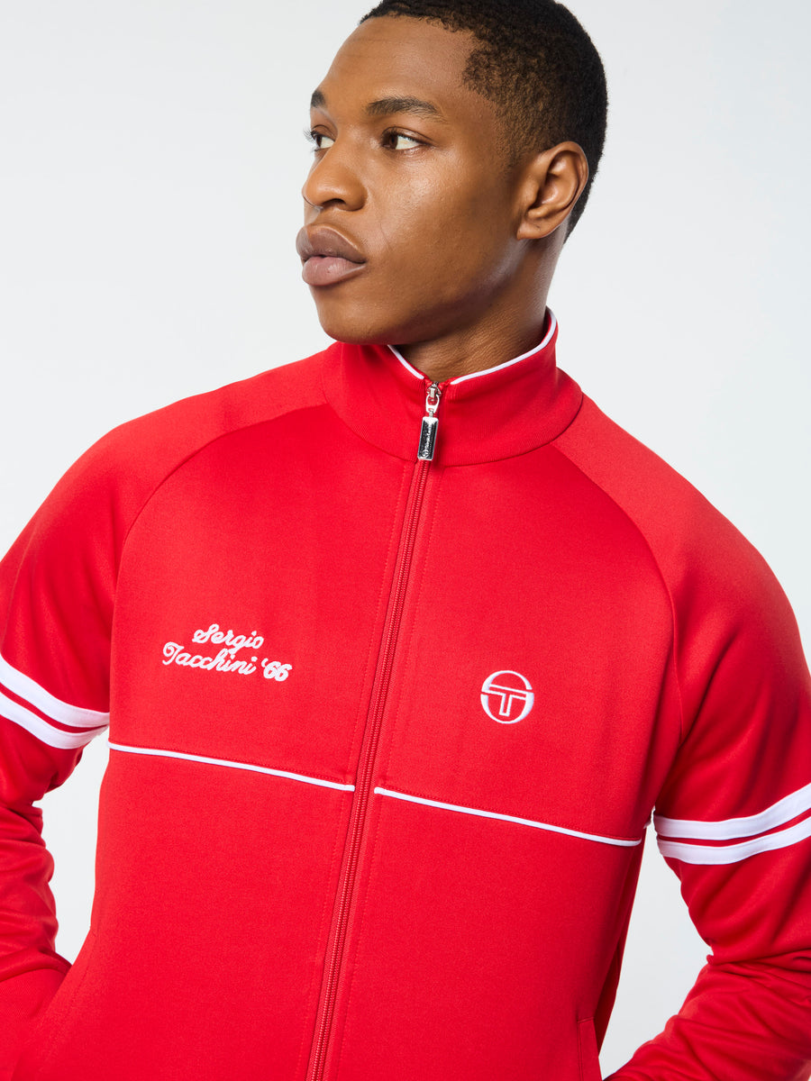 Orion Davis Track Jacket- Adrenaline Rush/ White