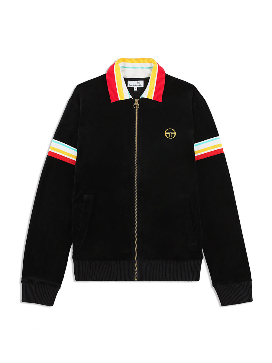 Slice Track Jacket- Black/ Black