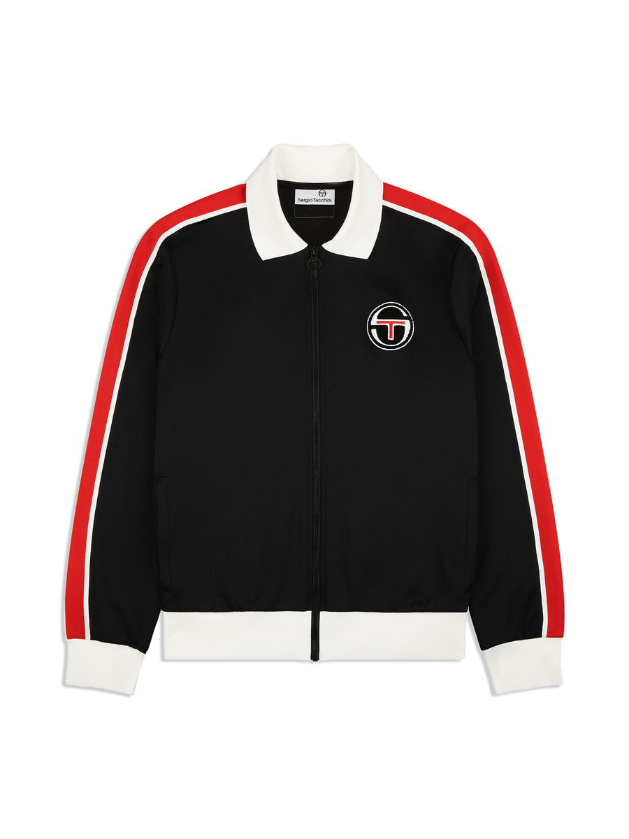 Monte Track Jacket- Black – Sergio Tacchini Europe