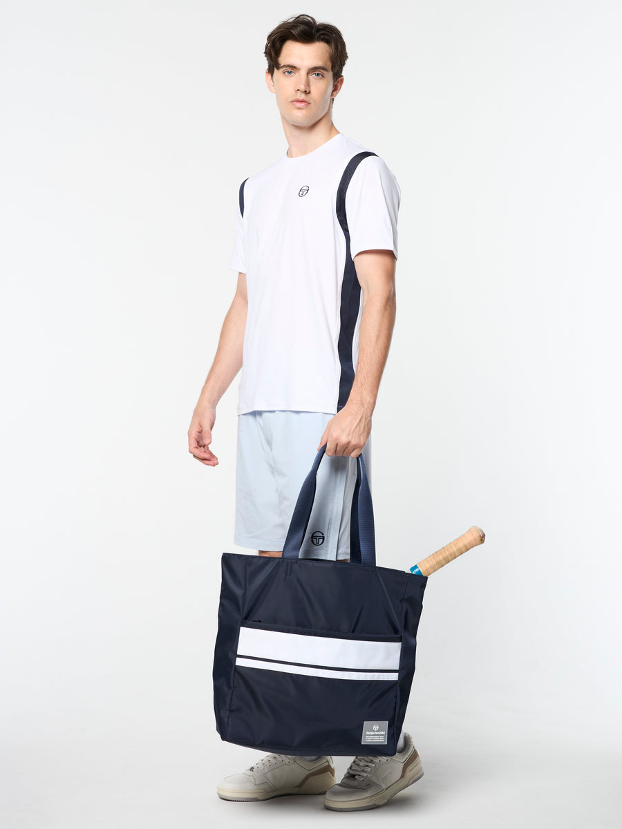 Tennis Tote- Maritime Blue