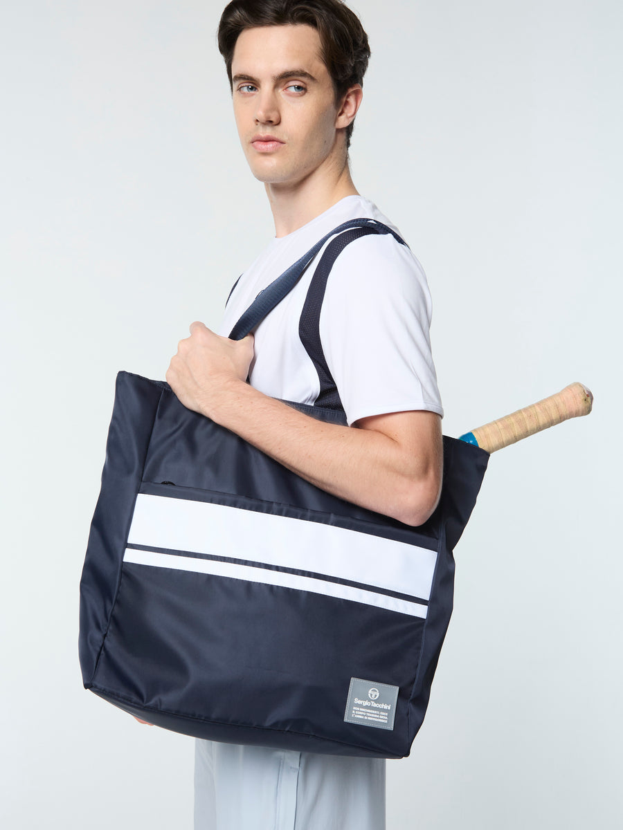 Tennis Tote- Maritime Blue