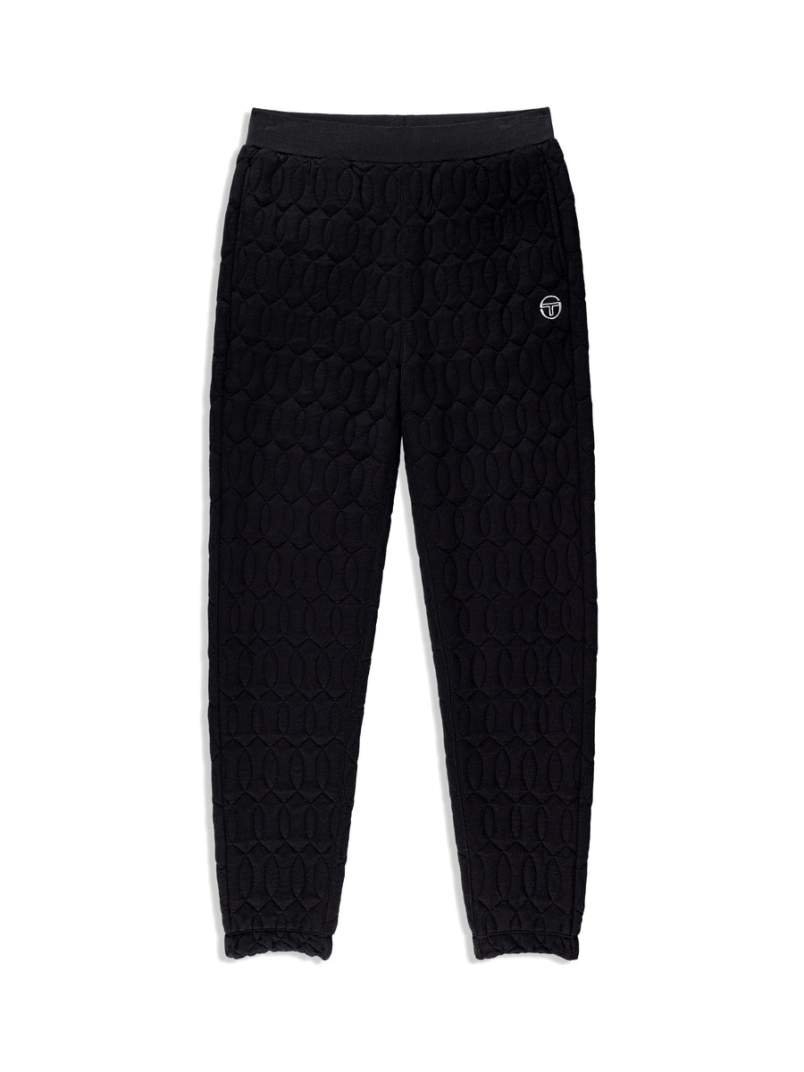 Aversa Quilted Sweatpant- Black Beauty