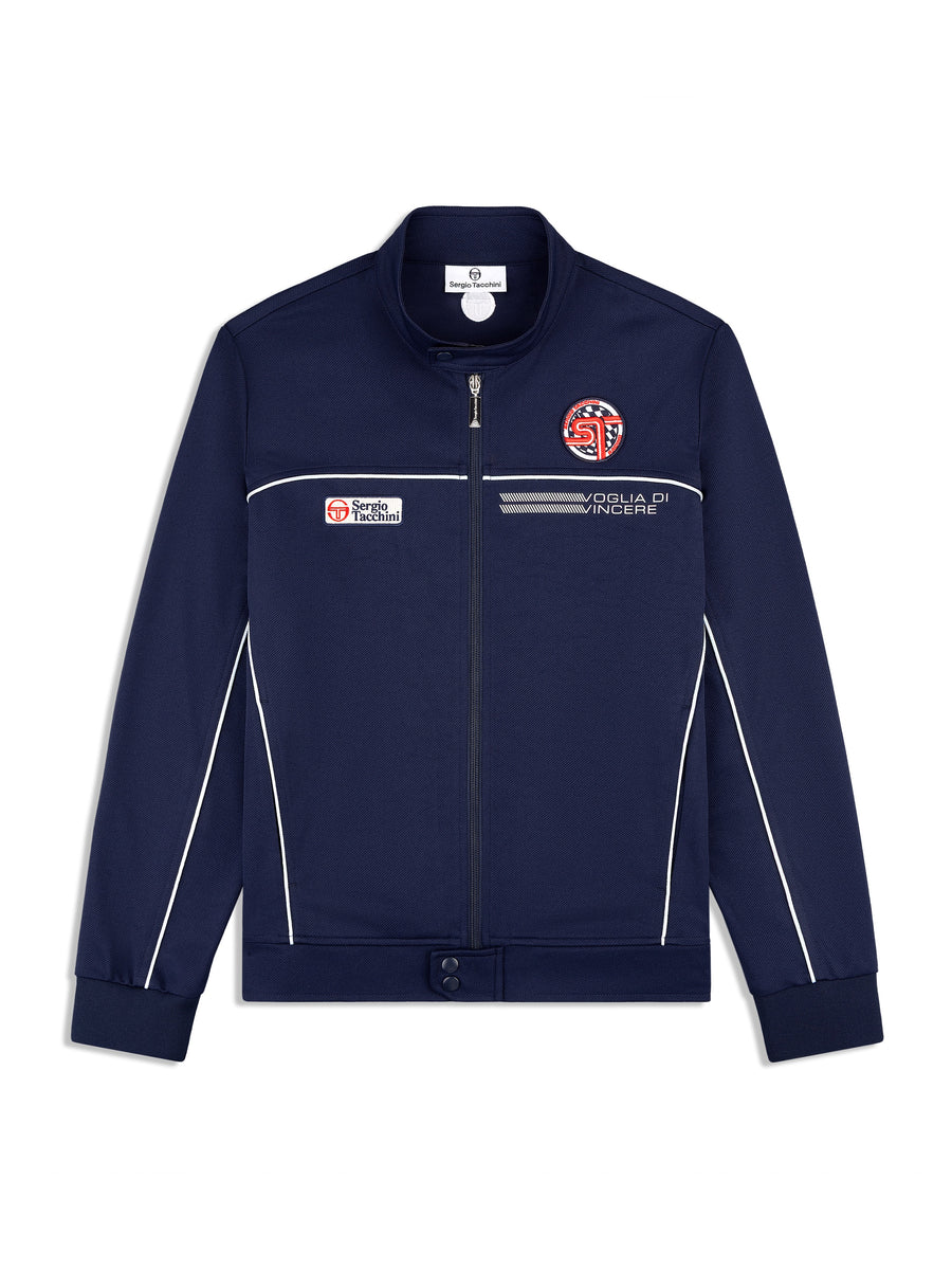 Macchina Track Jacket- Maritime Blue