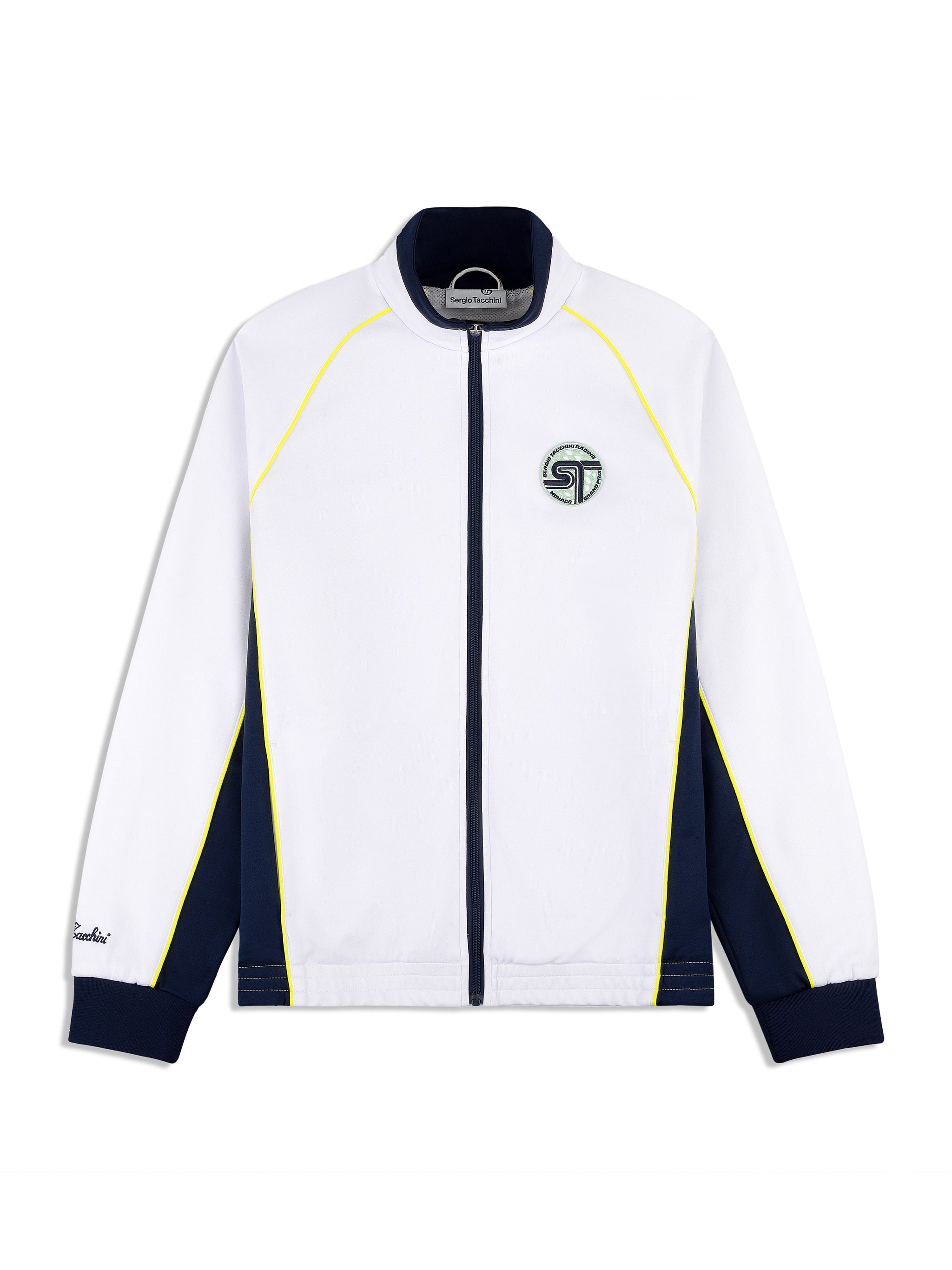 Corsa Track Jacket- Brilliant White – Sergio Tacchini Europe