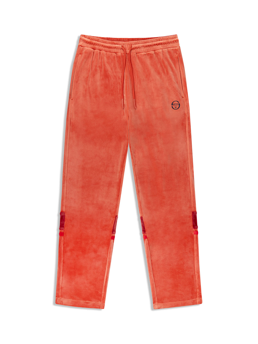 Damarindo Velour Track Pant- Hot Sauce