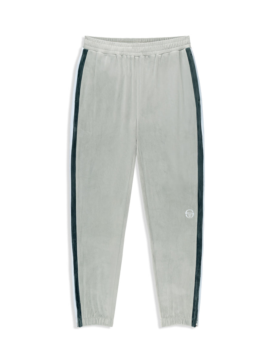 Banda Velour Track Pant- Slate Gray