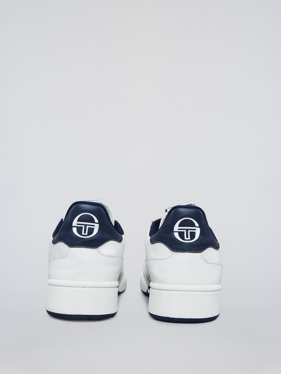 NEW YOUNG LINE SNEAKER - WHITE/NAVY