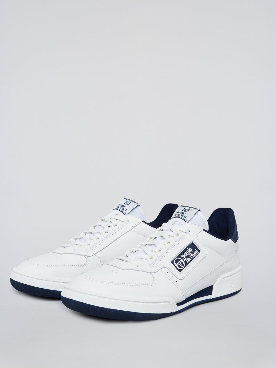 NEW YOUNG LINE SNEAKER - WHITE/NAVY