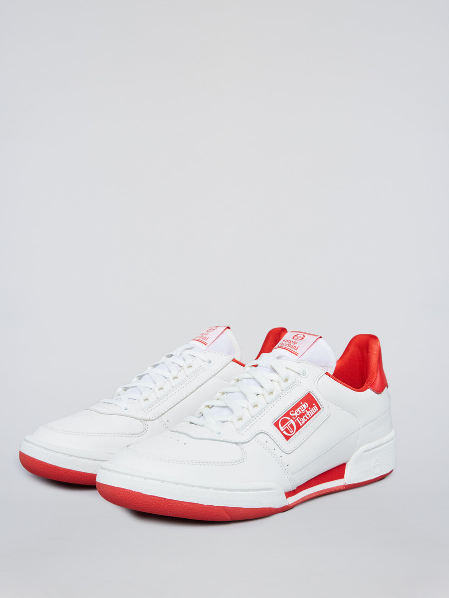 NEW YOUNG LINE SNEAKER - WHITE/RED