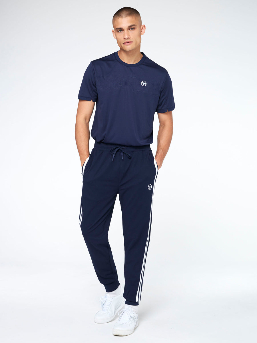 Tennis Young Line Track Pants-Maritime Blue