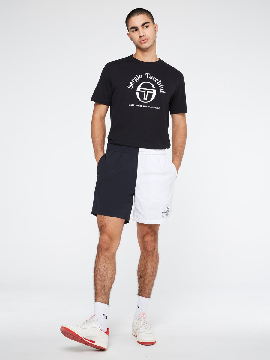 Vernazza Short-Black/White – Sergio Tacchini Europe