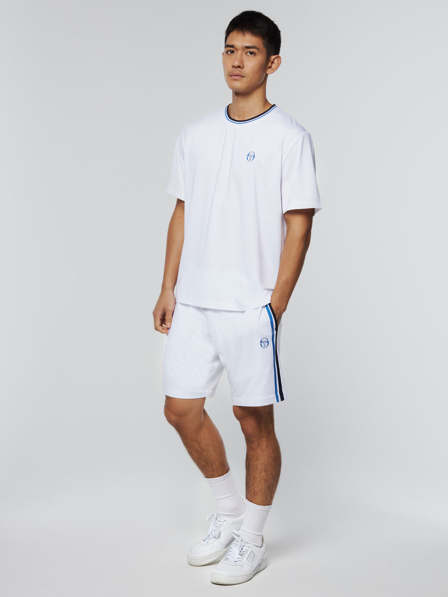 Air T-Shirt- White/ Maritime Blue