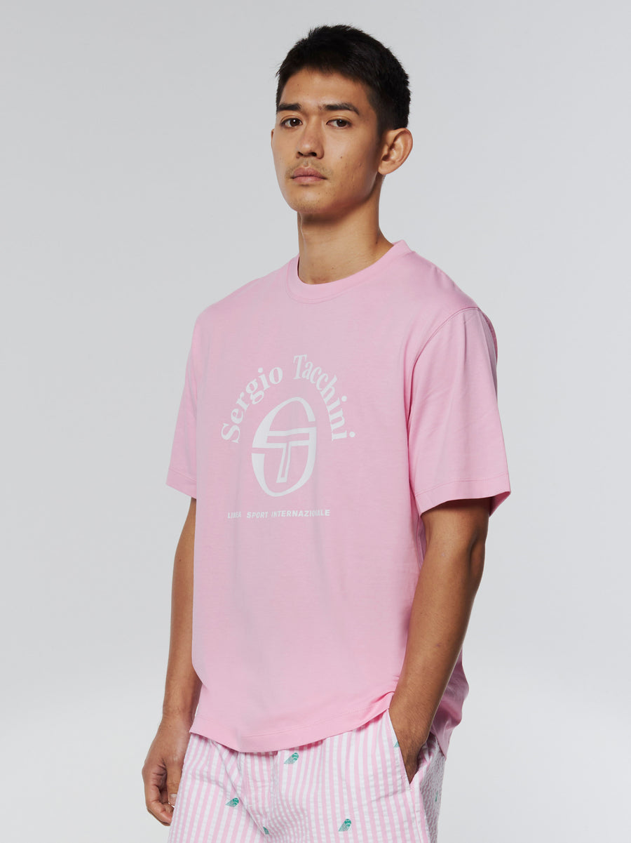 Arch Type T-Shirt- Begonia Pink